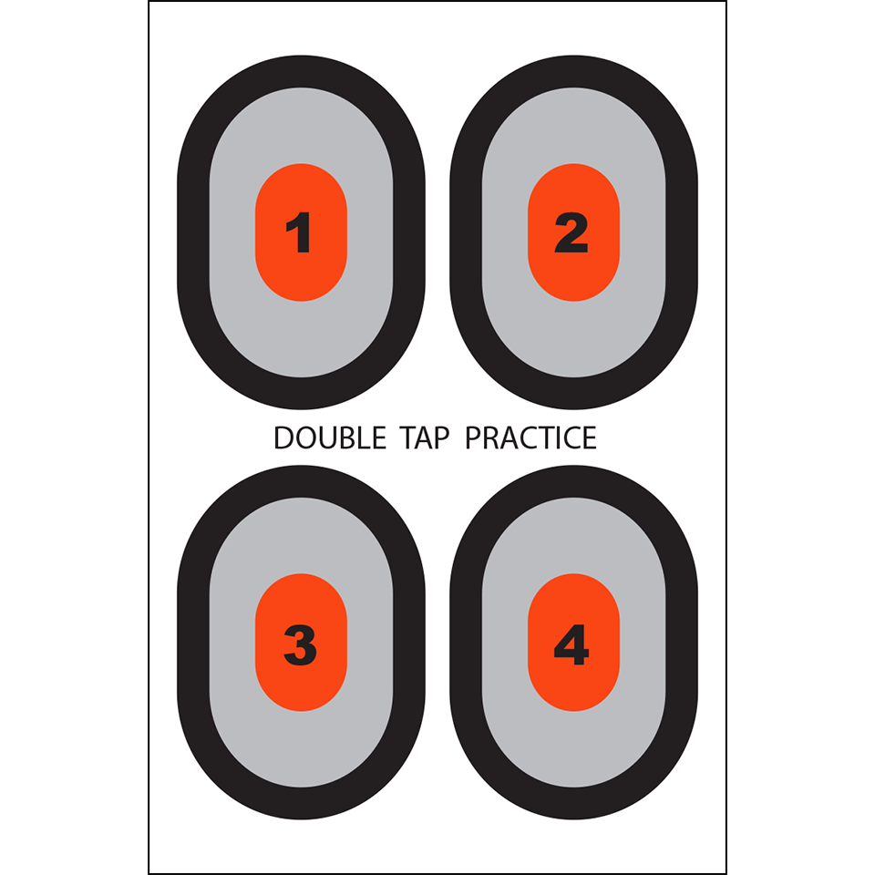 Double Tap Air Gun Target - 25 Pack – Freedom Gun Targets