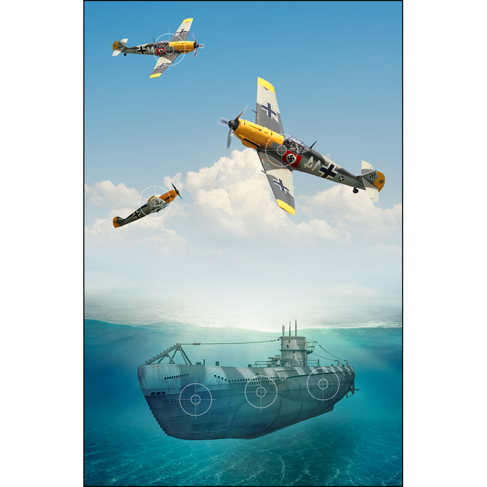 Key Target Ww2 WWII Target - 25 Pack – Freedom Gun Targets