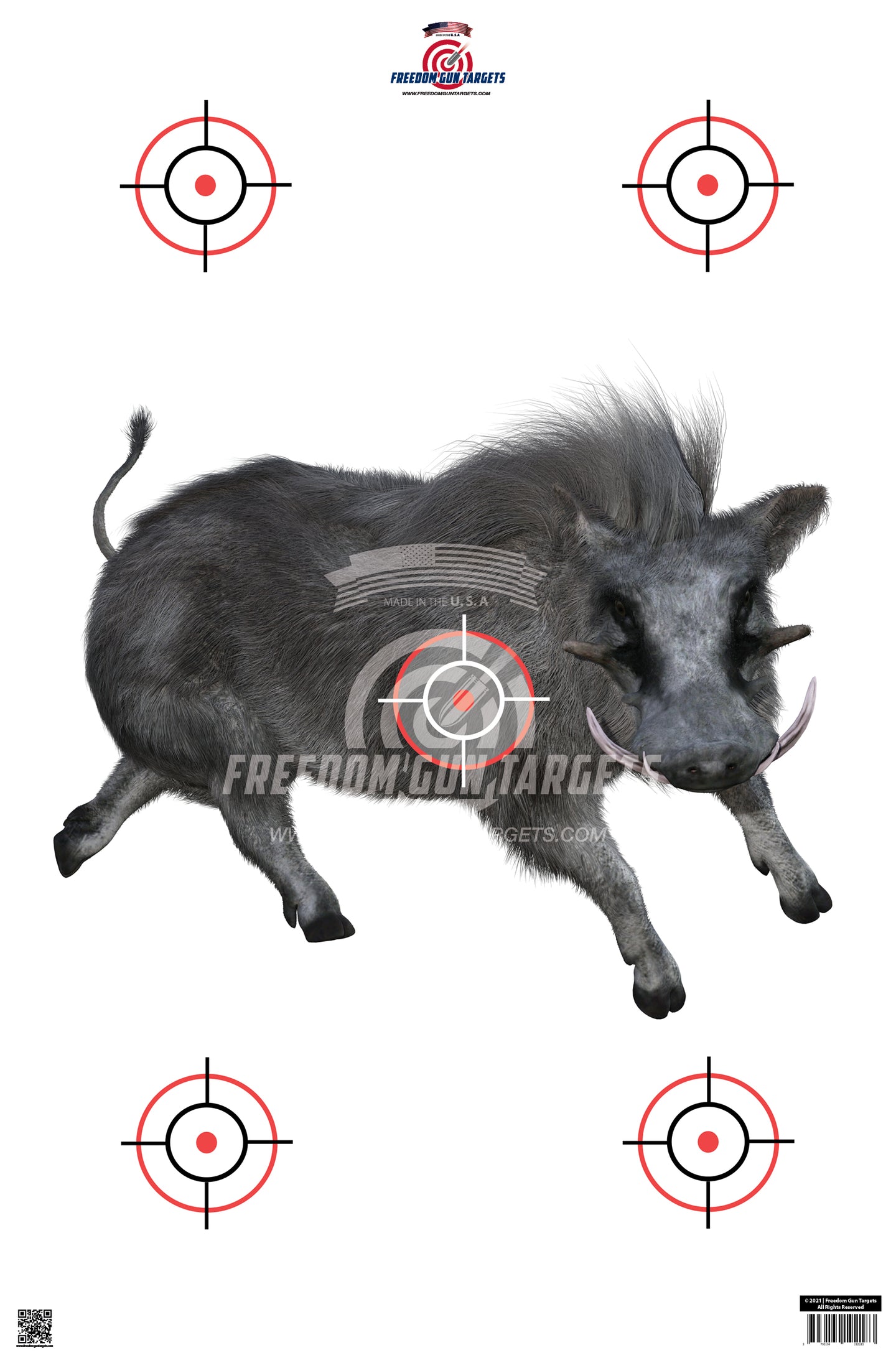 3-D Boar Smash Target 12
