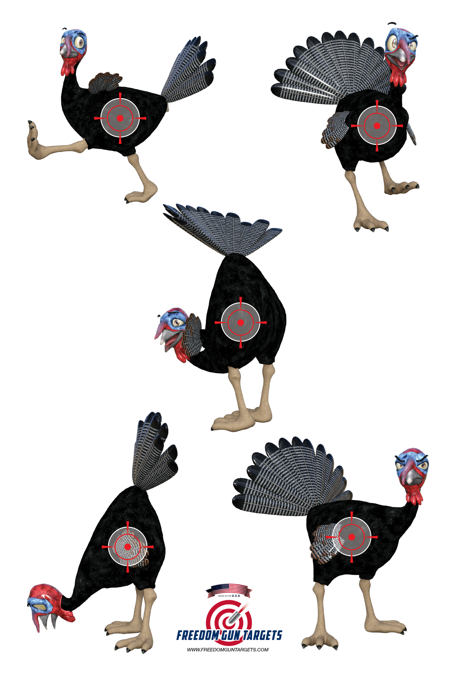 Turkey Target 3-D Turkey Hunt Target 12
